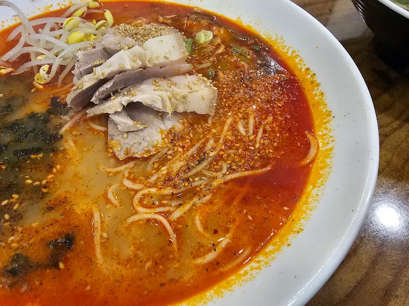 얼큰 해장 고기국수