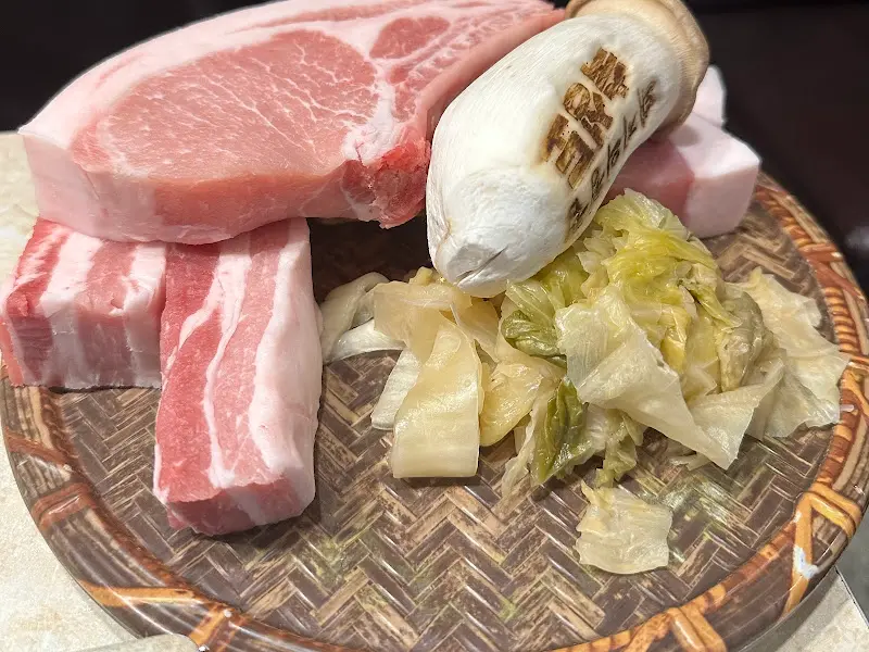 신선한 돼지고기