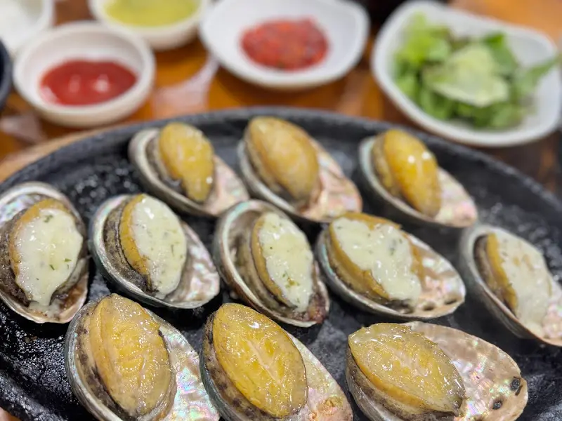 전복구이 한상차림