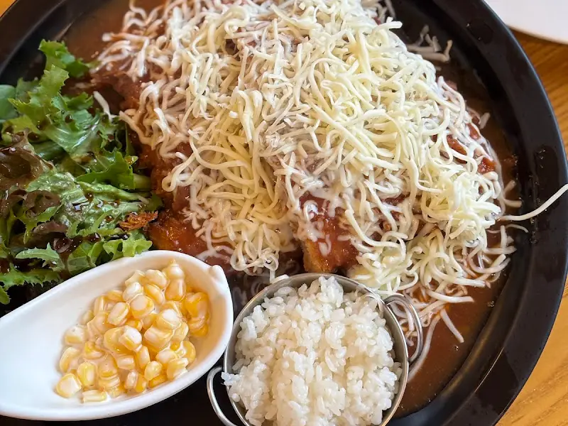 눈꽃치즈 흑돼지돈까스