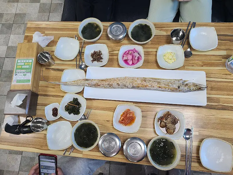 테이블 전체 샷