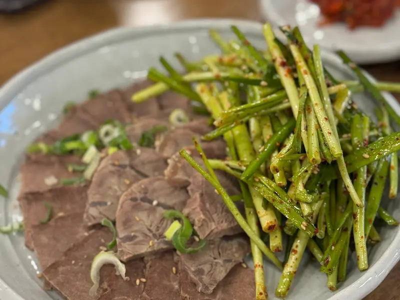 자신이쏘 애월 수육 근접샷