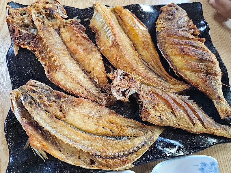 모듬 생선구이 클로즈업