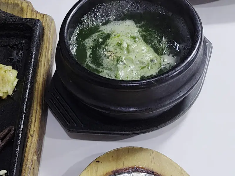 전복죽 클로즈업