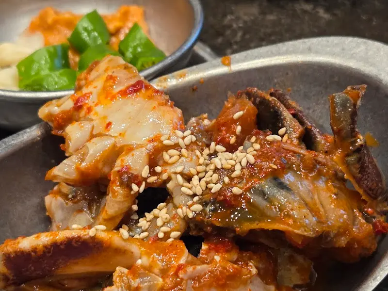 궤네깃도 중문흑돼지 곁들임