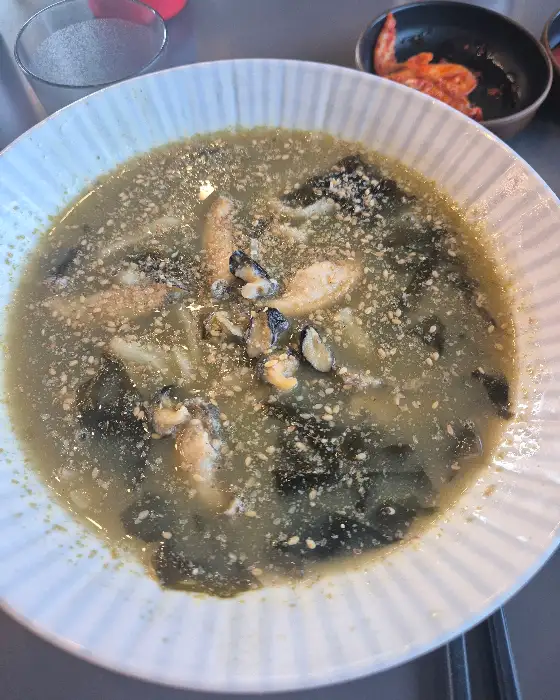 전복 보말 칼국수