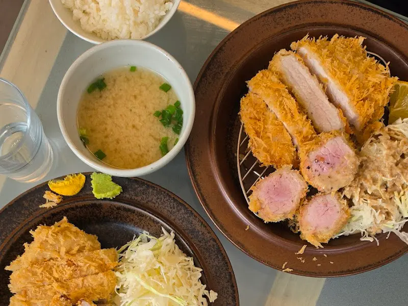 특상 로스카츠 단면