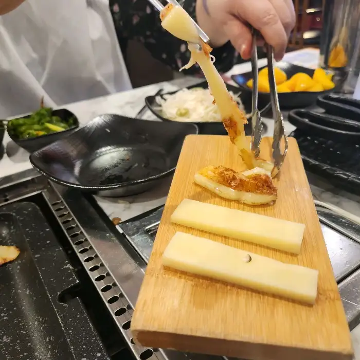 함께 구워 먹는 치즈