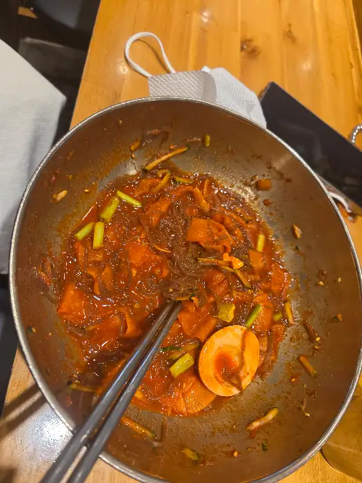 비빔냉면 클로즈업