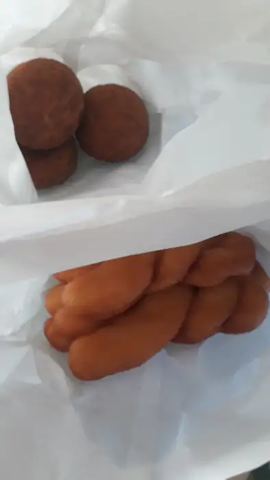 꽈배기와 도넛 클로즈업