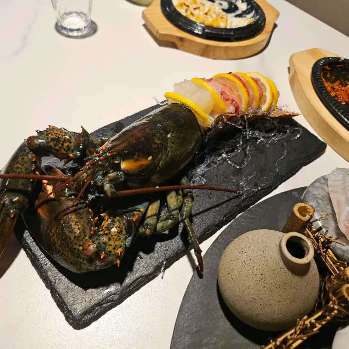 신선한 랍스터