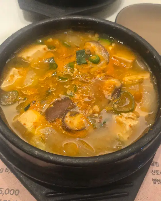 칼칼하고 구수한 된장찌개