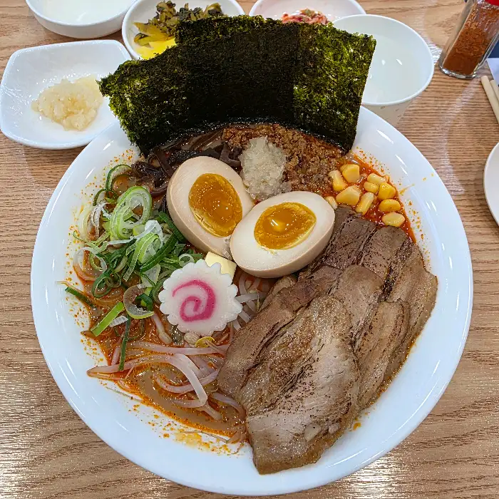 라멘 한 그릇의 상세 모습