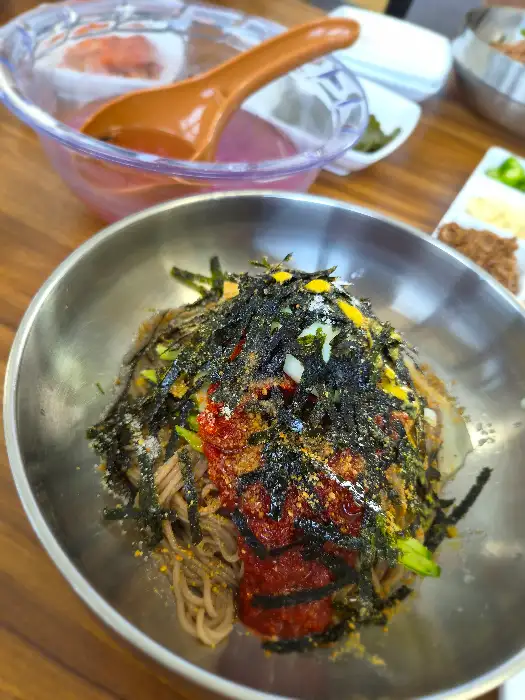 길가네막국수 양념