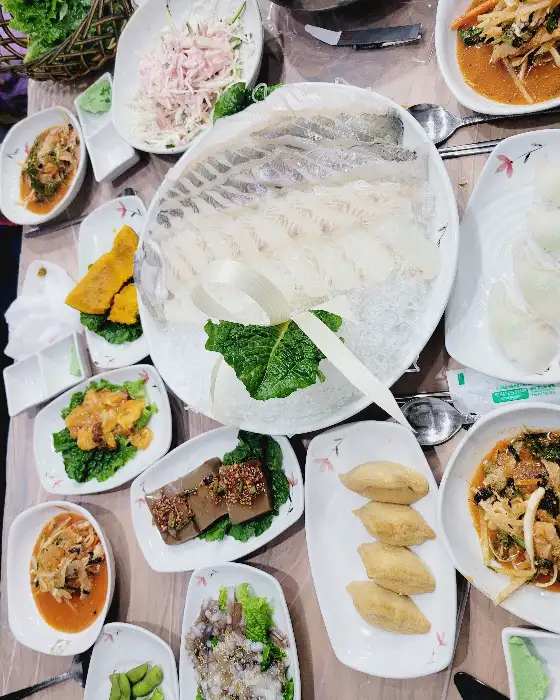 다양한 해산물 메뉴