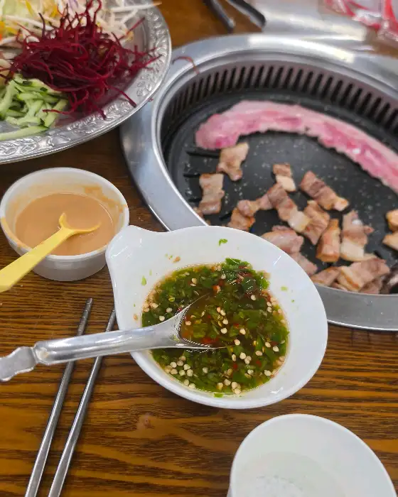 쌈장과 칠리소스