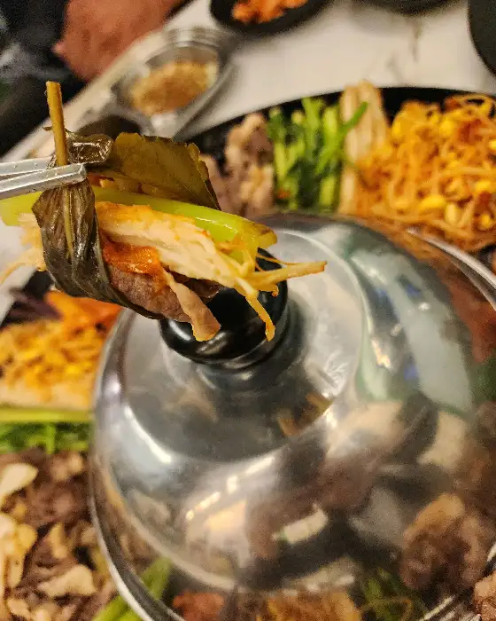 깻잎에 싸먹는 팁