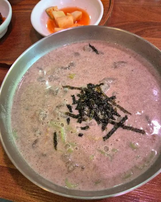 들깨감자옹심이