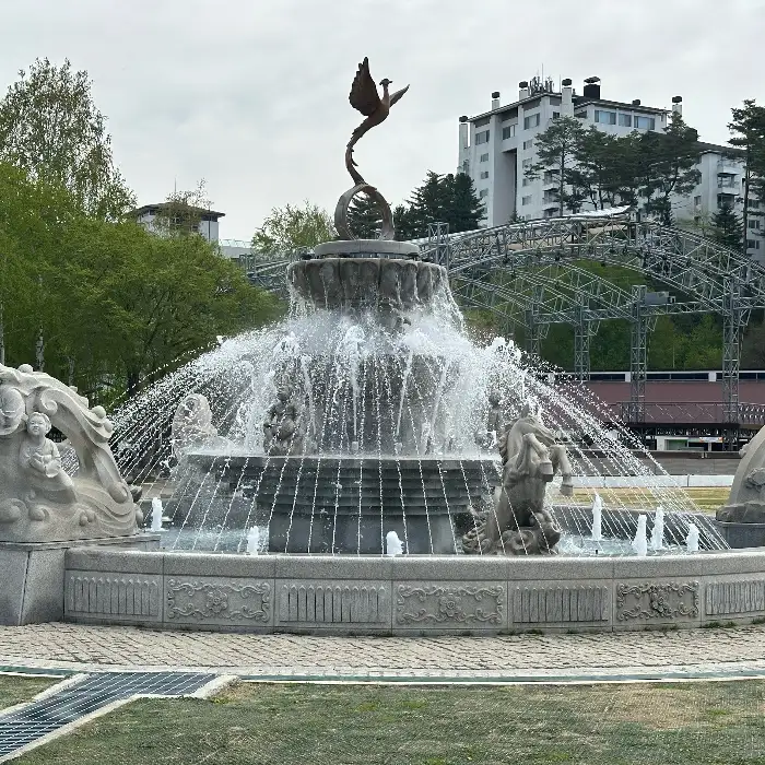 꽃등심과 함께 나온 새송이버섯