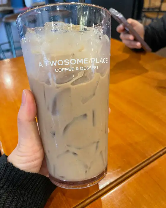 시원한 아이스 라떼