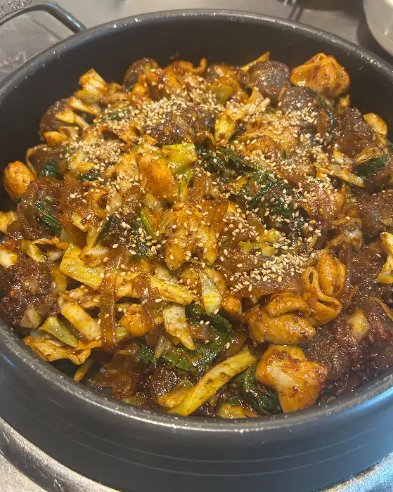 통큰곱창 메인 메뉴 야채곱창