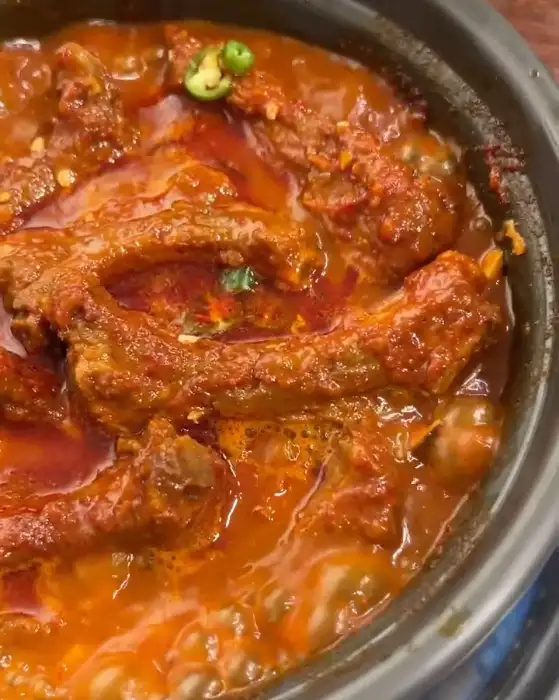 갈비찜의 클로즈업