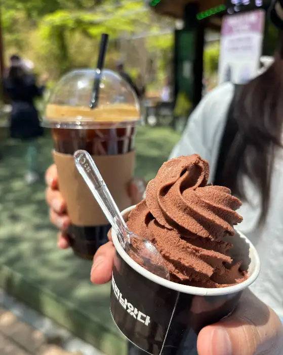 아이스크림과 커피