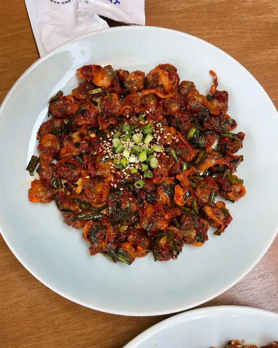 양념 꼬막무침
