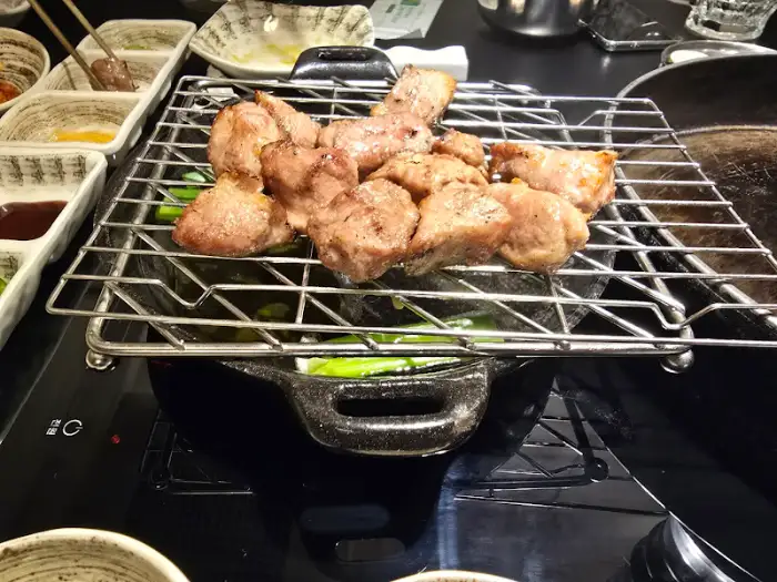 구워진 목살