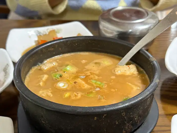 청국장 클로즈업 사진