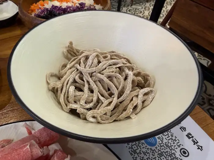 손칼국수 면