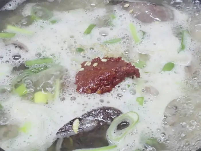 국밥 속 재료