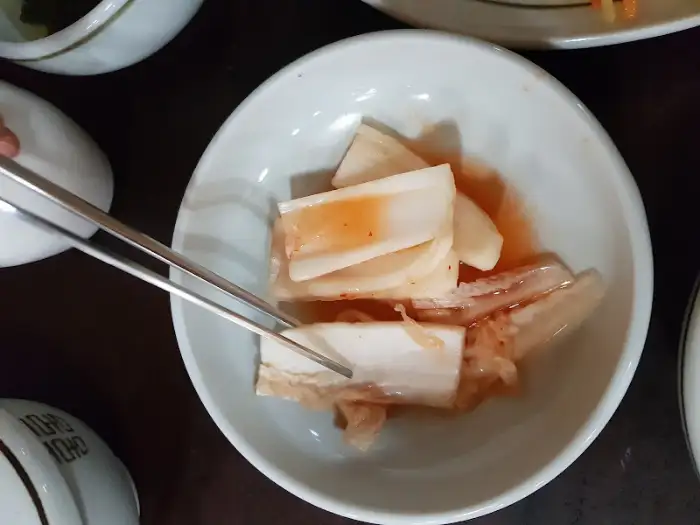 아삭한 식감의 배추김치