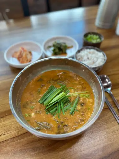 어탕국수 클로즈업