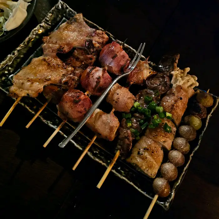 푸짐한 꼬치 모듬