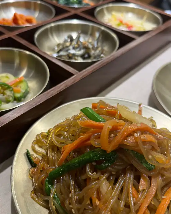 한상차림의 잡채