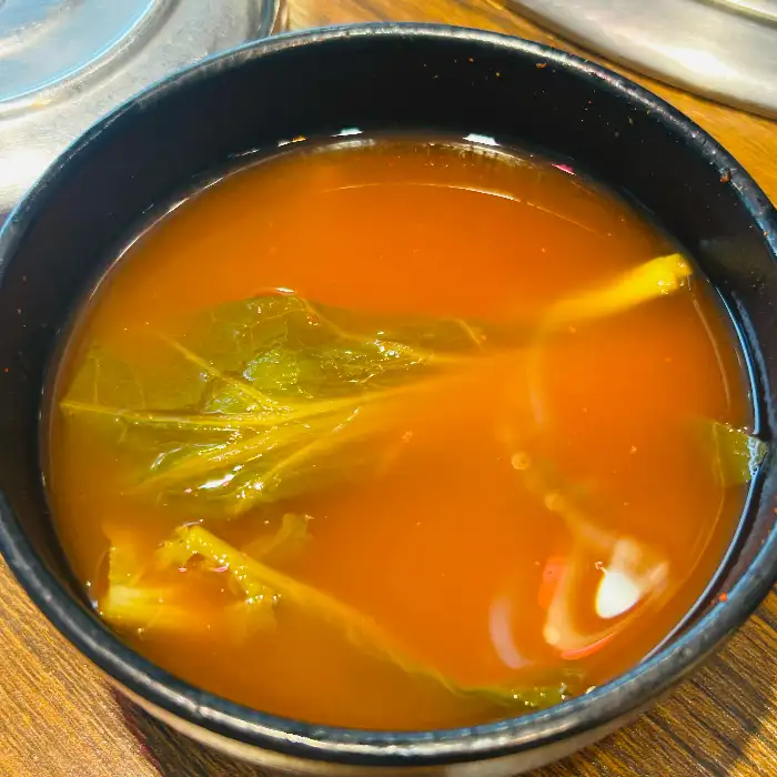 열무국수 클로즈업
