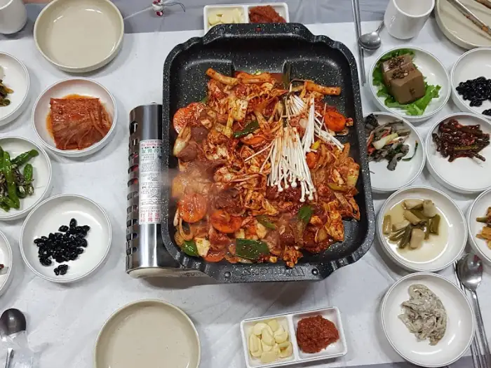 오리 주물럭 메인 요리