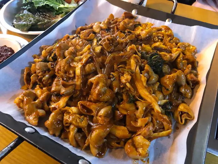 밑반찬과 쌈 채소