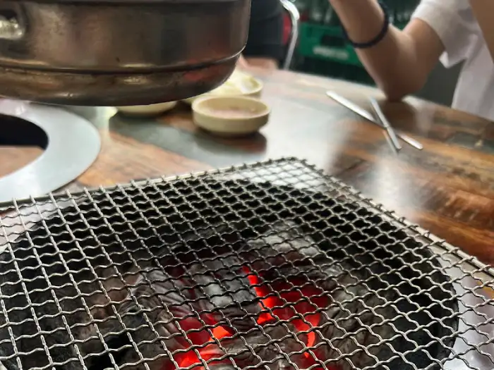 숯불