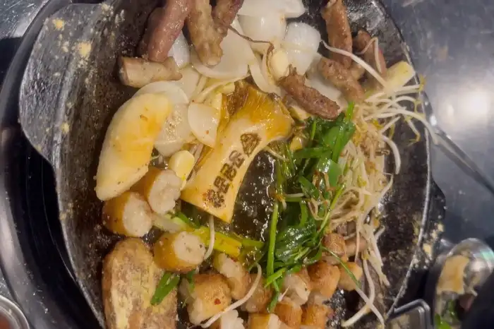 곱창 모둠 한 상