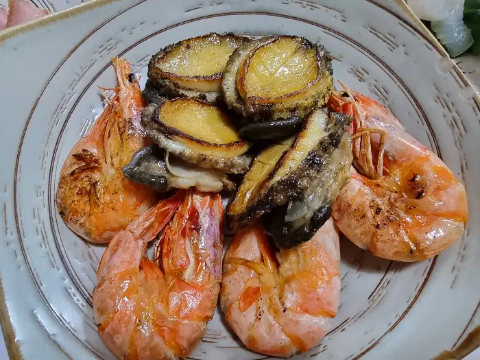 신선한 해산물 요리
