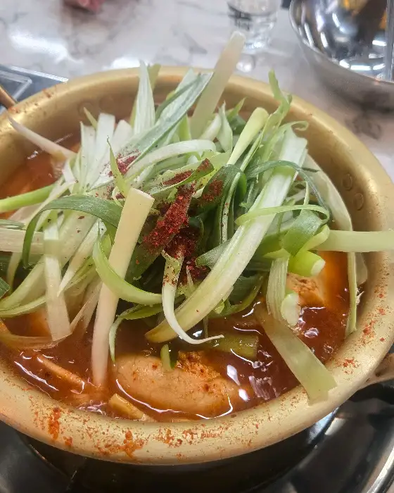 동태탕 클로즈업 사진