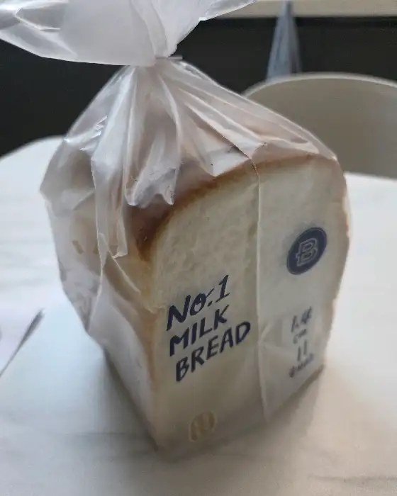 우유식빵 클로즈업