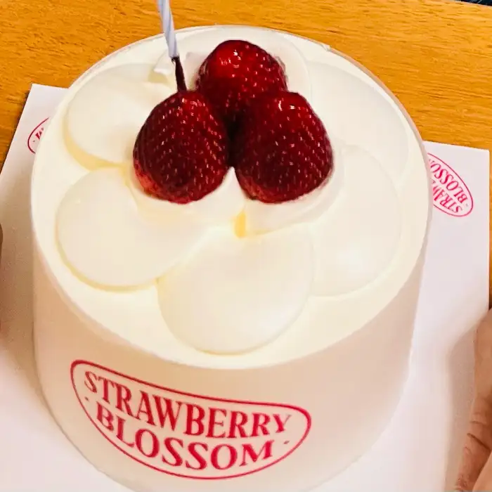 딸기 생크림 케이크