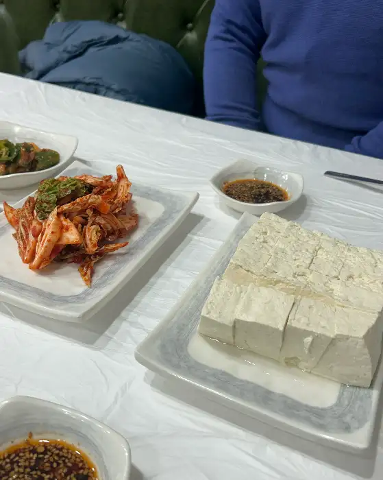 두부와 김치