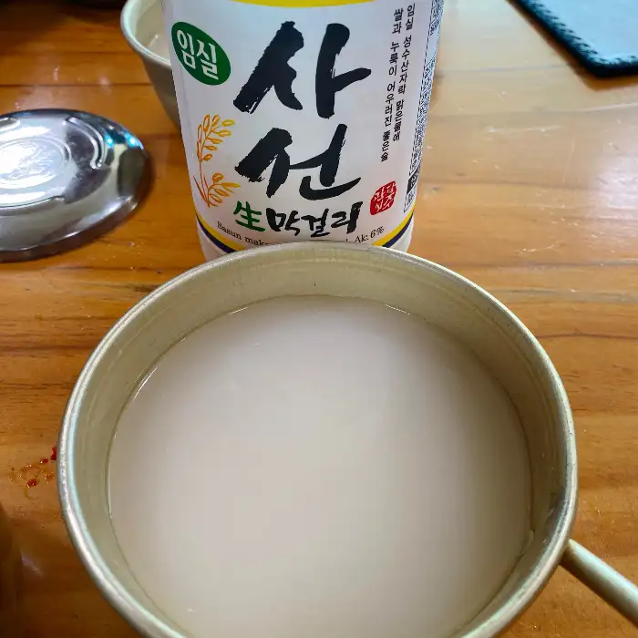 전통주와 메밀전병
