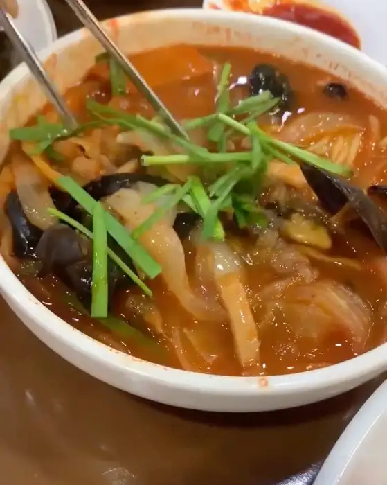 삼선짬뽕 재료 모습