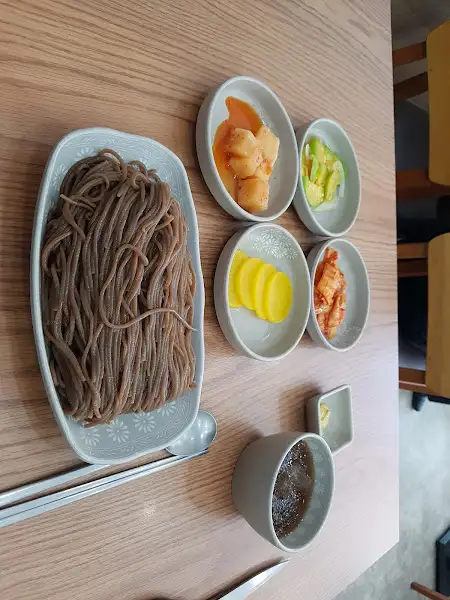마른 모밀 세트 사진