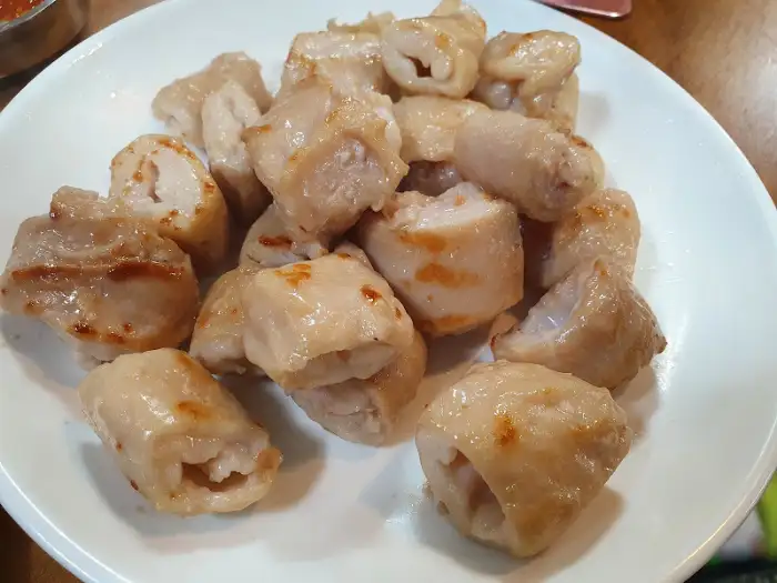 양념된 곱창